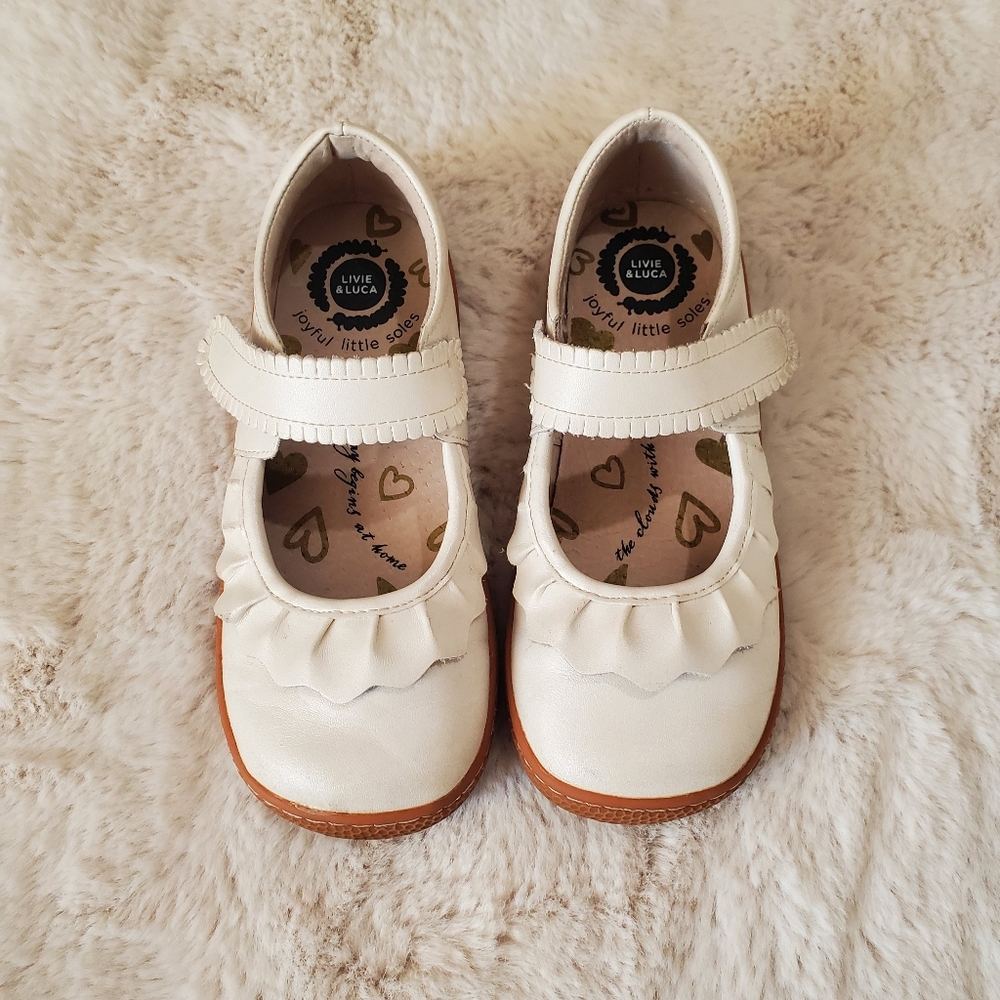 Livie & Luca White Pearl Shoes
